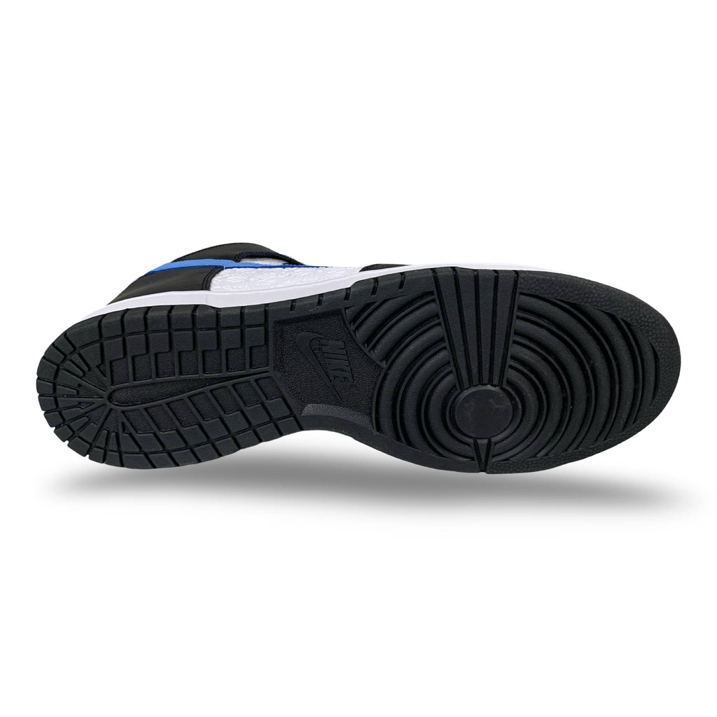 Nike Dunk High Retro FLC Black University Blue White