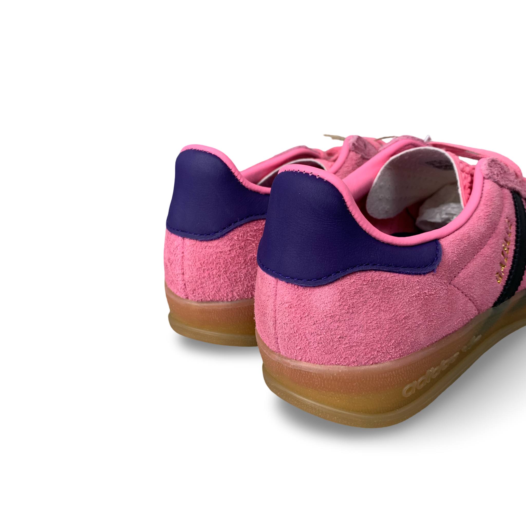 GAZELLE INDOOR W UNISEX - Tenisky - bliss pink/core black/collegiate purple